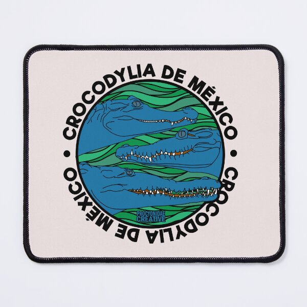 Item preview, Crocodylia de Mexico designed and sold by Procyonidae Creative.