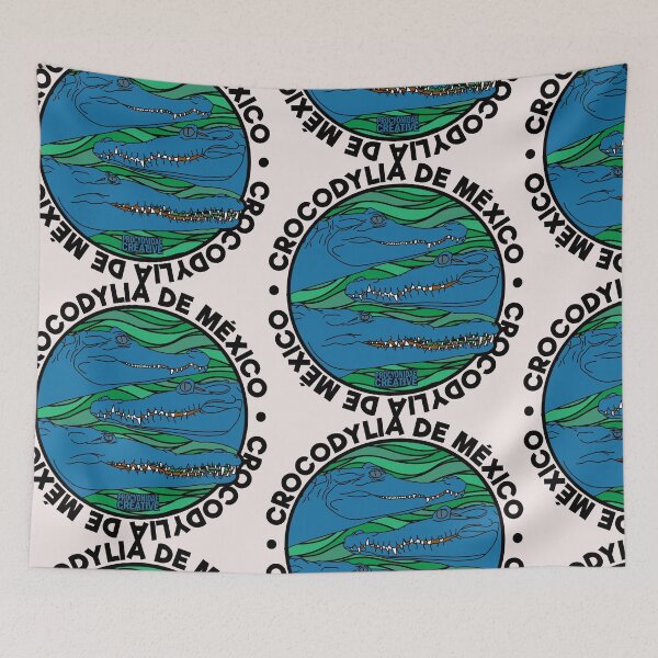 Item preview, Crocodylia de Mexico designed and sold by Procyonidae Creative.