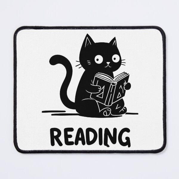 Item preview, Cat Reading Book designed and sold by HobsS.