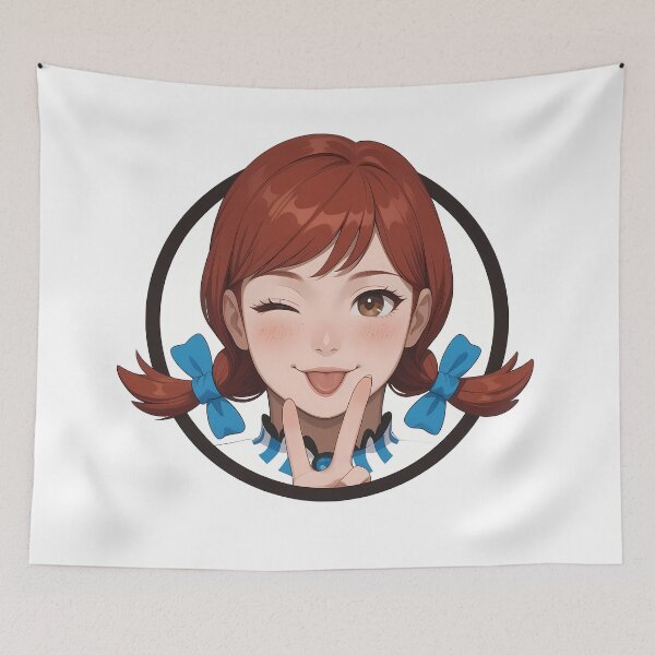 Item preview, Wendy’s Anime Girl designed and sold by TheRDA.