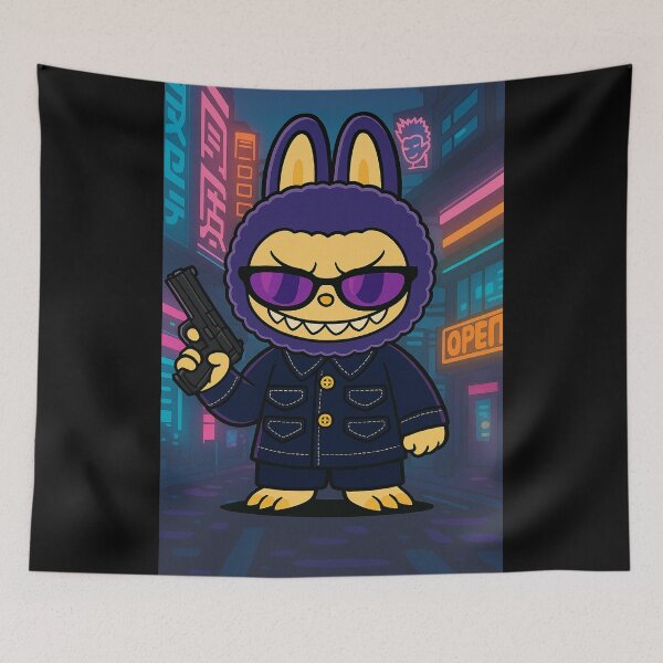 Item preview, Labubu x Cyberpunk Crossover designed and sold by Labutoon.