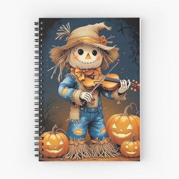 Item preview, Scarecrow Serenade – Cottagecore Barnyard Halloween designed and sold by Deezyned.