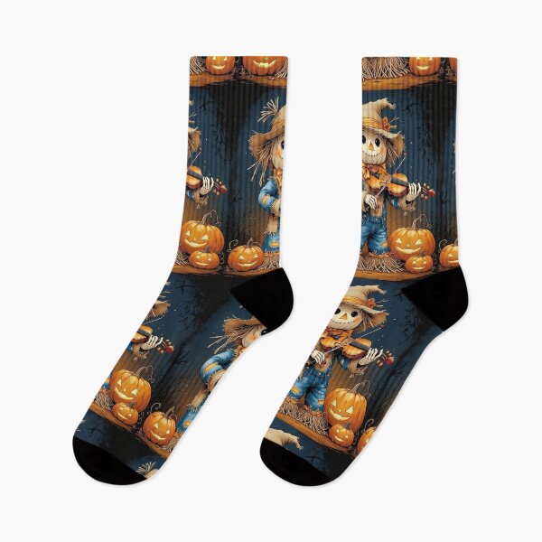 Item preview, Scarecrow Serenade – Cottagecore Barnyard Halloween designed and sold by Deezyned.
