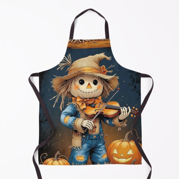 Item preview, Scarecrow Serenade – Cottagecore Barnyard Halloween designed and sold by Deezyned.