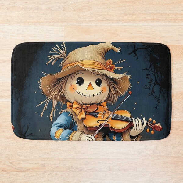 Item preview, Scarecrow Serenade – Cottagecore Barnyard Halloween designed and sold by Deezyned.