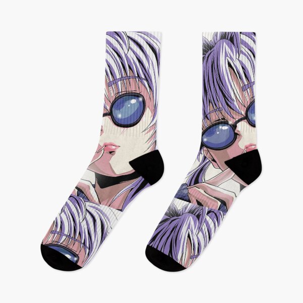 Item preview, Portrait of a Stylish Anime Girl – Gojo-Inspired Cool Look designed and sold by AirForceTuan.