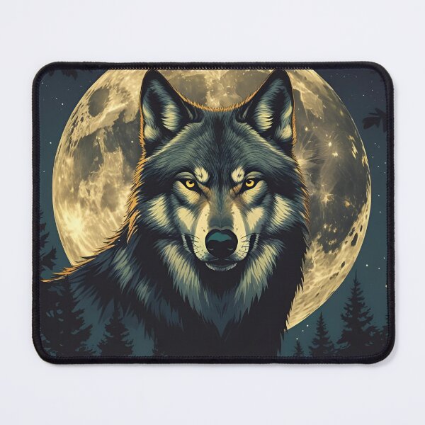 Item preview, Wolf moon designed and sold by MightTs.