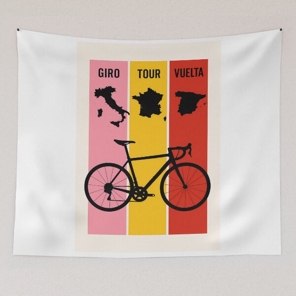 Item preview, Grand Tours Poster – Giro, Tour, Vuelta designed and sold by malero-design.
