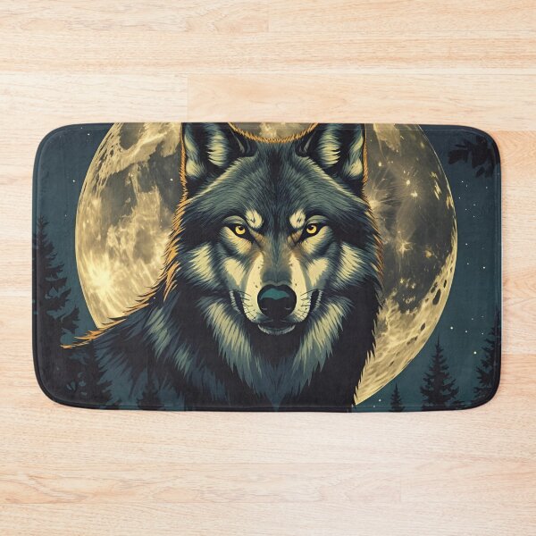 Item preview, Wolf moon designed and sold by MightTs.