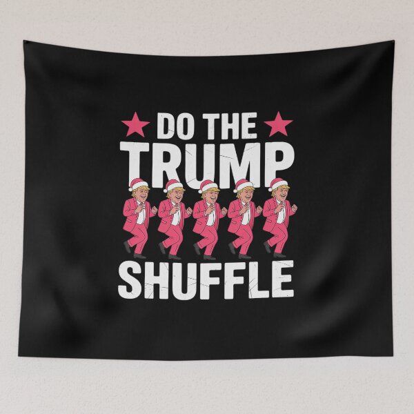 Item preview, Do The Trump Shuffle Trump Dance Santa Christmas  designed and sold by Charidana.