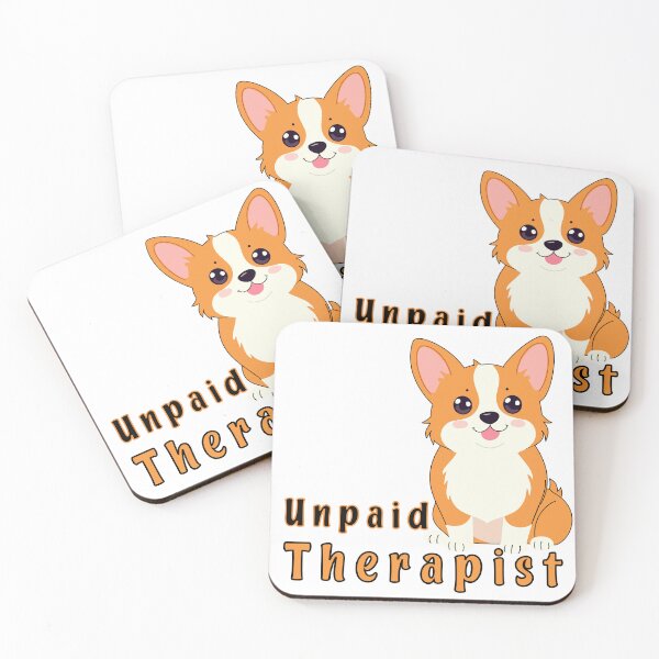 Item preview, My Dog Is My Therapist (But Unpaid) designed and sold by Lu7u.