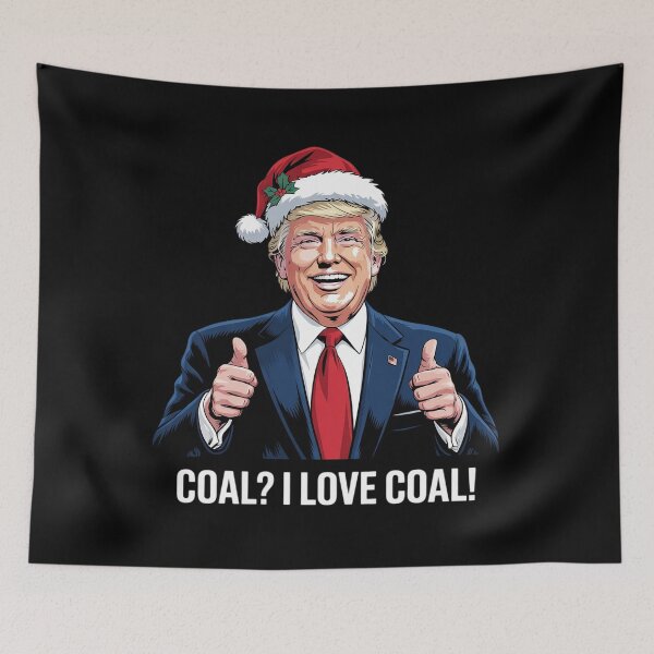 Item preview, Donald Trump Coal for Christmas  designed and sold by Charidana.