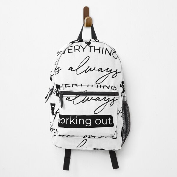 Item preview, Everything is Always Working Out for Me - Positive Manifestation Quote designed and sold by Bojana Studio.