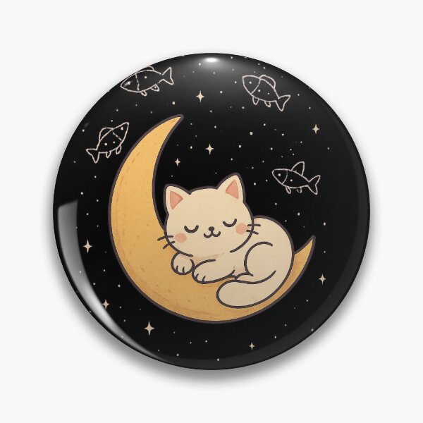 Item preview, Cosmic Catnap – Kawaii Cat Sleeping in the Stars designed and sold by Dream Machine.