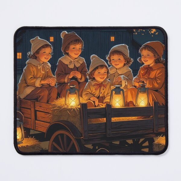 Item preview, Lantern Hayride – Rustic Halloween Glow designed and sold by Deezyned.