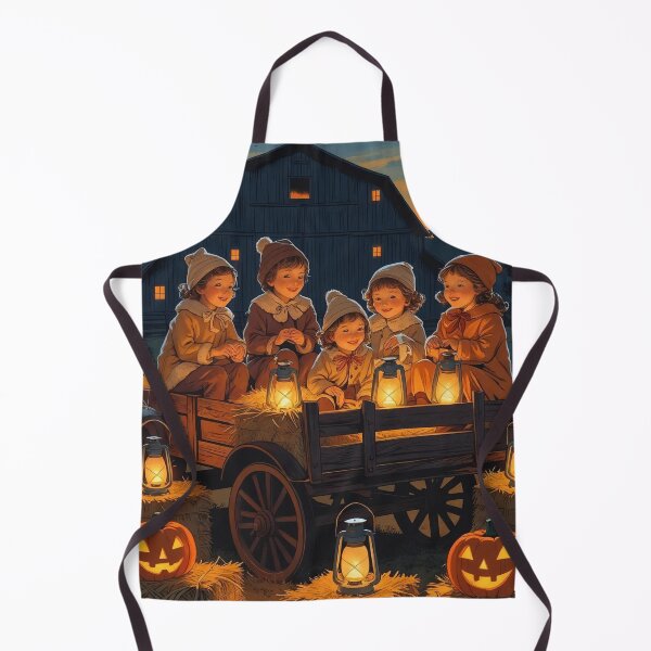 Item preview, Lantern Hayride – Rustic Halloween Glow designed and sold by Deezyned.