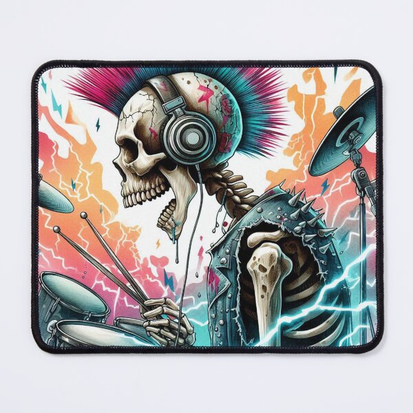 Item preview, Skeleton play Drums designed and sold by devonclemon.