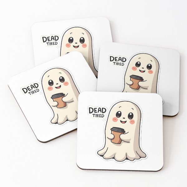 Item preview, Dead Tired Ghost Coffee Art designed and sold by HasHs.
