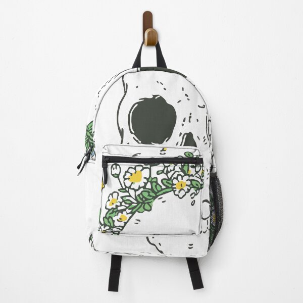 Item preview, Gothic Skull With Blooming Flowers designed and sold by AGraphic11.