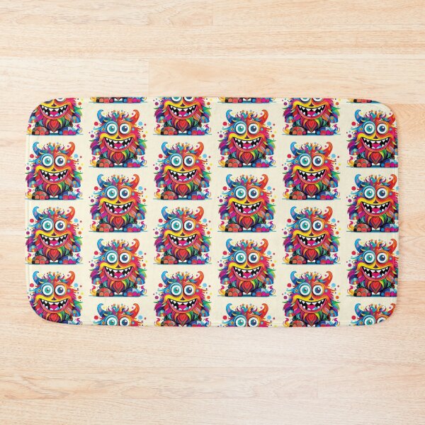 Item preview, My Cuddly Monster, Friendly Fun, Cute Friend designed and sold by CharlottePlaceArt.