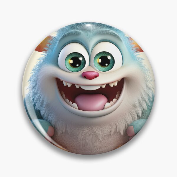 Item preview, My Cuddly Monster, Friendly Fun, Cute Friend designed and sold by CharlottePlaceArt.
