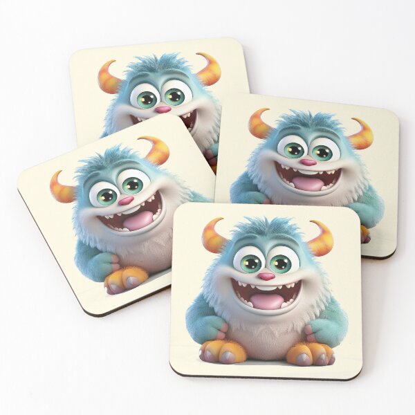 Item preview, My Cuddly Monster, Friendly Fun, Cute Friend designed and sold by CharlottePlaceArt.