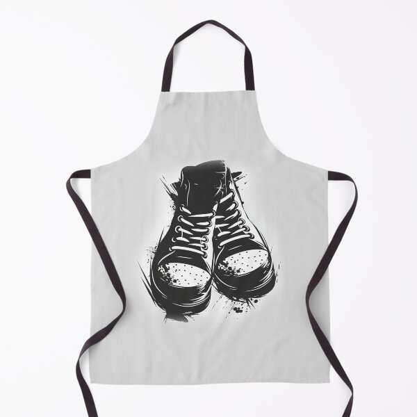 Item preview, Minimalist Black & White Sneaker Silhouette designed and sold by Windy-market.
