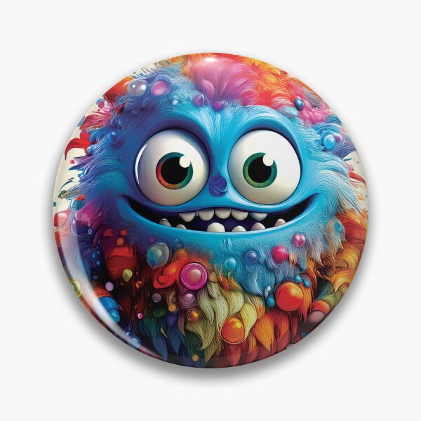 Item preview, My Cuddly Monster, Friendly Fun, Cute Friend designed and sold by CharlottePlaceArt.