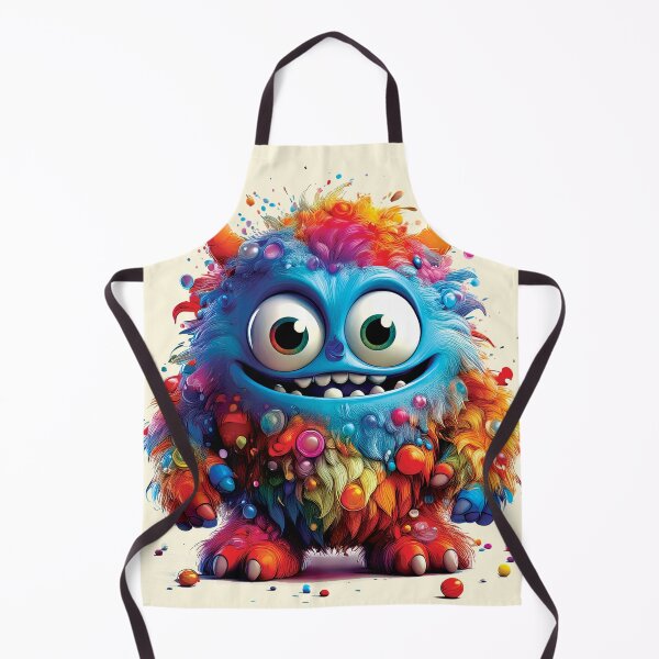 Item preview, My Cuddly Monster, Friendly Fun, Cute Friend designed and sold by CharlottePlaceArt.