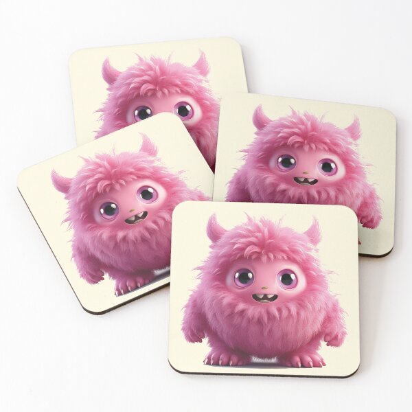 Item preview, My Cuddly Monster, Friendly Fun, Cute Friend designed and sold by CharlottePlaceArt.