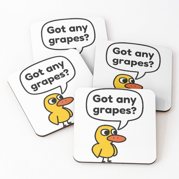 Item preview, Got any grapes - the duck song designed and sold by CozyCloudz.