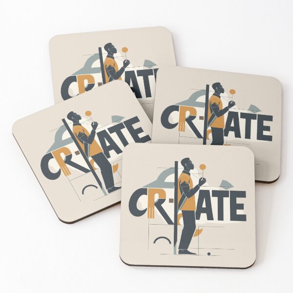 Item preview, "CREATE" The Artist's Mind Abstract Art designed and sold by Piano-pn.