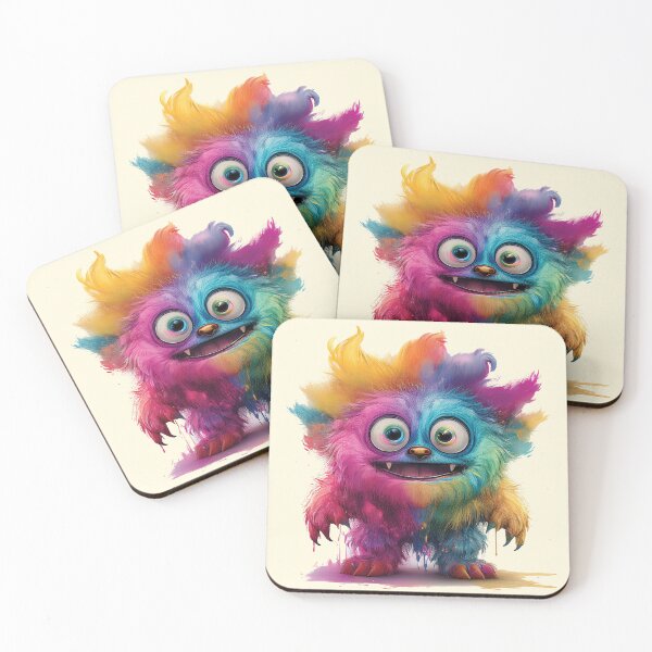 Item preview, My Cuddly Monster, Friendly Fun, Cute Friend designed and sold by CharlottePlaceArt.