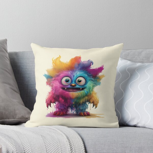 Item preview, My Cuddly Monster, Friendly Fun, Cute Friend designed and sold by CharlottePlaceArt.