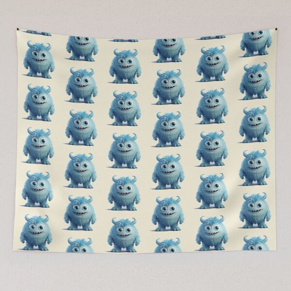 Item preview, My Cuddly Monster, Friendly Fun, Cute Friend designed and sold by CharlottePlaceArt.