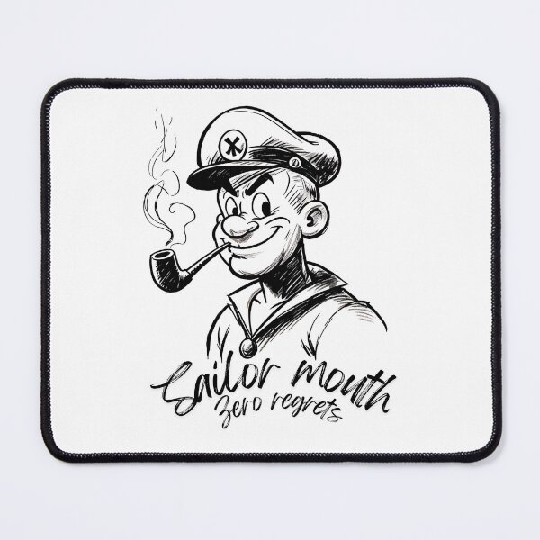 Item preview, Sailor mouth zero regrets designed and sold by whatthefoxsays.
