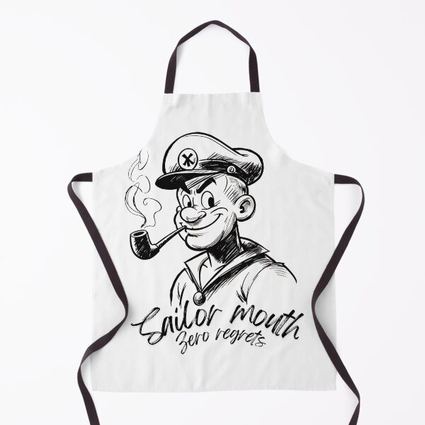 Item preview, Sailor mouth zero regrets designed and sold by whatthefoxsays.