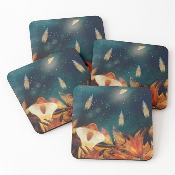 Item preview, Flowers, fairies, spirits and spaceships of light designed and sold by Adela-Otani-Art.
