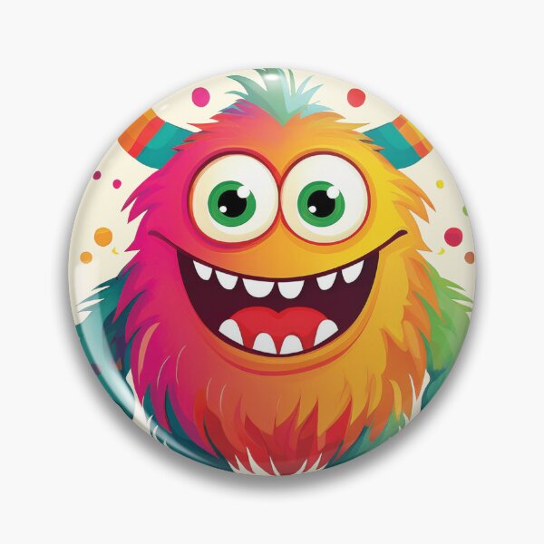Item preview, My Cuddly Monster, Friendly Fun, Cute Friend designed and sold by CharlottePlaceArt.