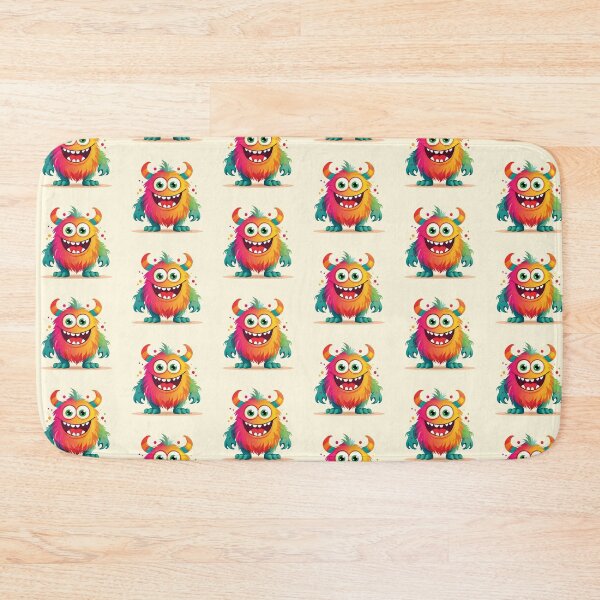 Item preview, My Cuddly Monster, Friendly Fun, Cute Friend designed and sold by CharlottePlaceArt.