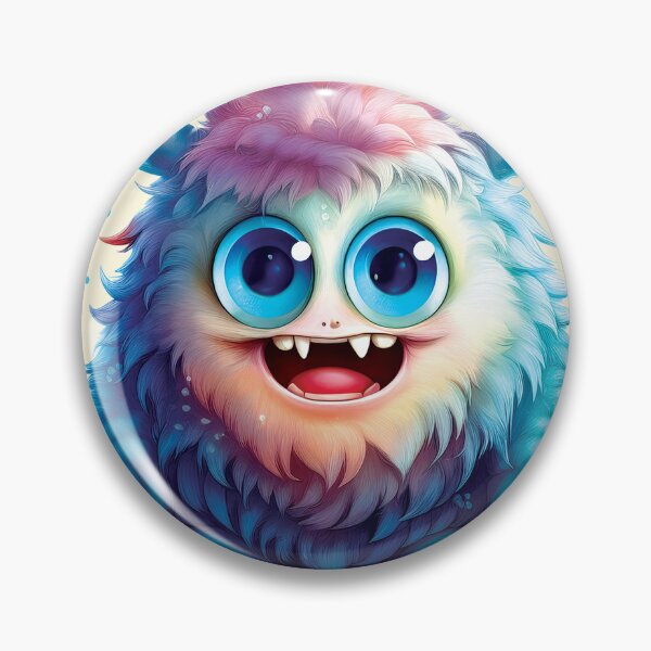 Item preview, My Cuddly Monster, Friendly Fun, Cute Friend designed and sold by CharlottePlaceArt.