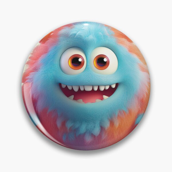 Item preview, My Cuddly Monster, Friendly Fun, Cute Friend designed and sold by CharlottePlaceArt.