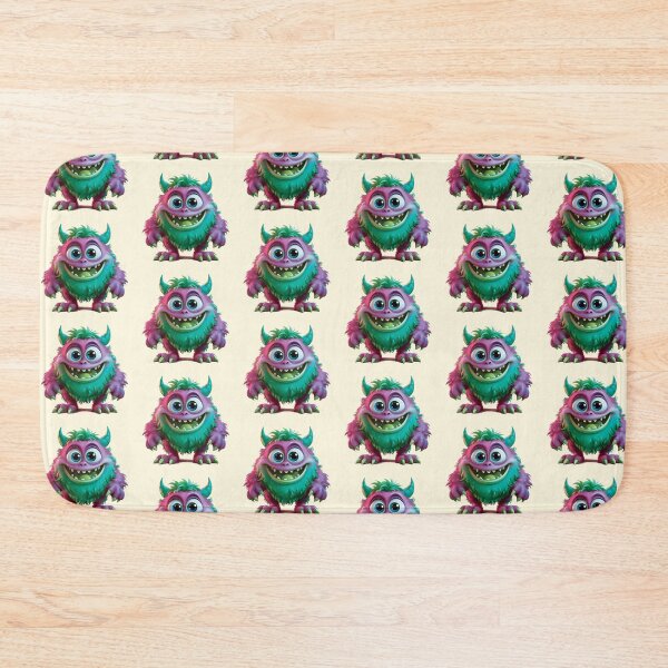 Item preview, My Cuddly Monster, Friendly Fun, Cute Friend designed and sold by CharlottePlaceArt.
