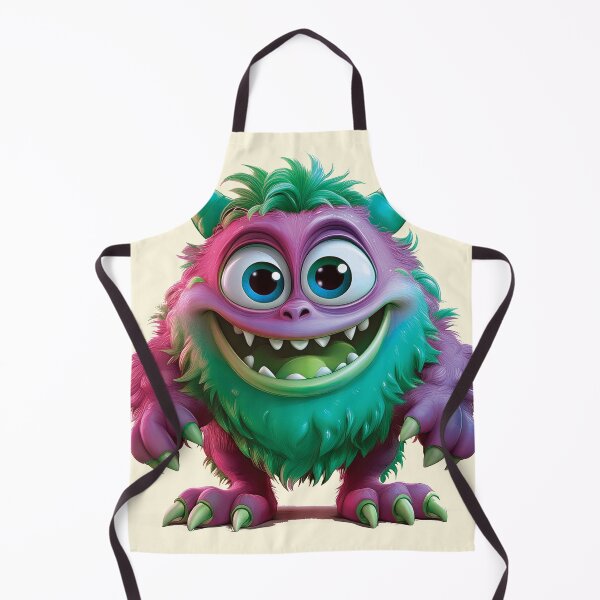 Item preview, My Cuddly Monster, Friendly Fun, Cute Friend designed and sold by CharlottePlaceArt.