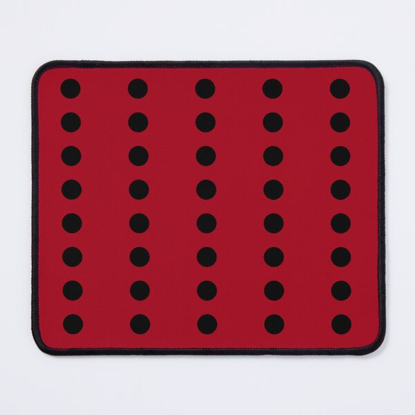 Item preview, Black Line Polka Dots on Red designed and sold by POLKAIWERX.