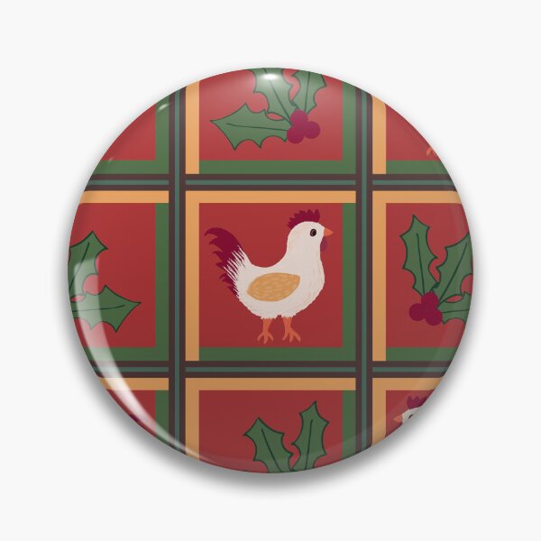 Aperçu de l'œuvre Poulets festifs créée et vendue par VisualisedDesignsNZ.