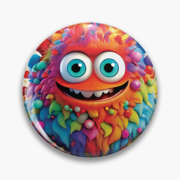Item preview, My Cuddly Monster, Friendly Fun, Cute Friend designed and sold by CharlottePlaceArt.