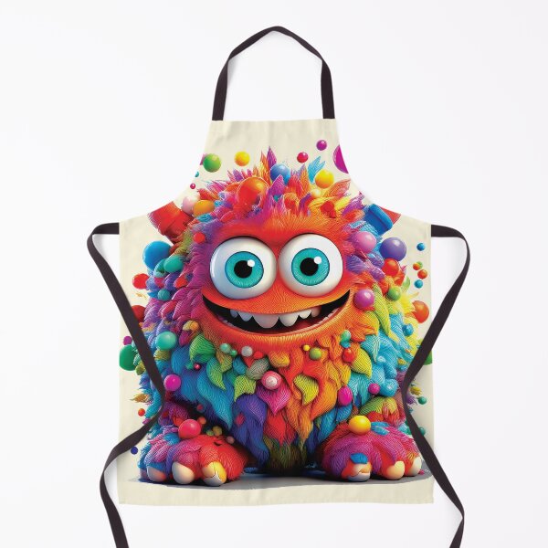 Item preview, My Cuddly Monster, Friendly Fun, Cute Friend designed and sold by CharlottePlaceArt.