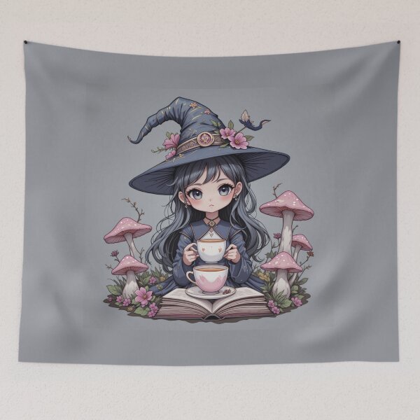 Item preview, Witch Hat Mushroom Girl designed and sold by DeeNewcastle.