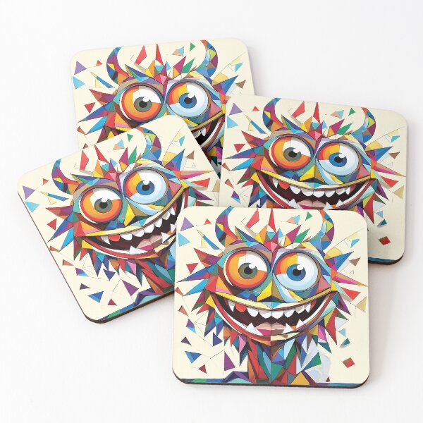 Item preview, My Cuddly Monster, Friendly Fun, Cute Friend designed and sold by CharlottePlaceArt.